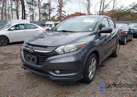 2016 Honda Hr-V Ex из США, поврежденный, VIN 3CZRU6H57GM722761